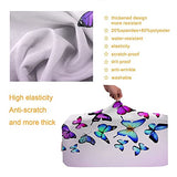 Travel Luggage Cover，Mariposa Rosa，Washable Elastic Durable , With Concealed Zipper Suitcase Protector Fits For 25-28 Inch -L.