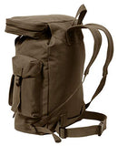 Rothco Canvas European Style Rucksack (Earth Brown)