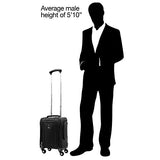 Travelpro Windspeed Select Underseat Spinner Carry-On (Black)