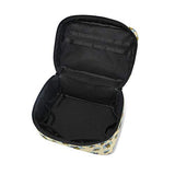Makeup Bag Cute Bee Yellow Travel Cosmetic Bags Organizer Train Case Toiletry Make Up Pouch