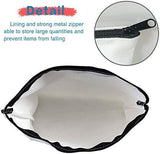 Cosmetic Bag for Girls Start Each Day with a Grateful Heart Cute Makeup Zipper Pouch Bag Cosmetic Travel Accessories Bag Birthday Gifts for Women Best Friend Sister Teen Girls Colleagues