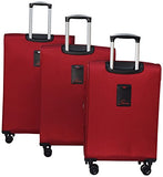 Skyway Sigma 5.0 3-Piece Expandable Luggage Spinner Set: 29", 25", and 21" (Merlot Red)