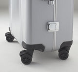 Zero Halliburton Classic Polycarbonate 26 Inch 4 Wheel Spinner Travel Case, Blue, One Size