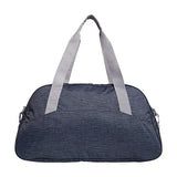 adidas Graphic Duffel Bag, Legacy Blue Canvas/Signal Pink/Glory Grey, One Size