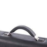 Bugatti Sartoria Medium Top Grain Leather Briefcase, Leather, Black