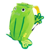 Trunki Paddlepak Water-Resistant Backpack - Ribbit The Frog (Green)