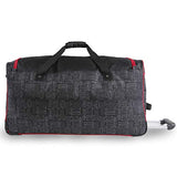 Ecko Unltd. 32" Blacktop Rolling Duffel, Red/Black