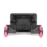 Yuelun Trolley for Schoolbags - Folding Wheeled Hand Truck for Kids,Student's Luggage Travel Hand for Cart Schoolbag/Luggage/Backpack,6 Wheels