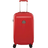 Delsey Luggage Embleme Carry-On Trolley, Red