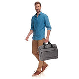 Bellotte Laptop Briefcase,14.1 Inch Laptop Bag,Stylish Canvas Multi-Functional Shoulder Messenger