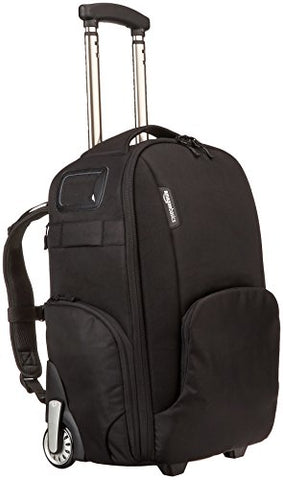 Amazonbasics Convertible Rolling Camera Backpack