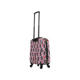 HALINA Bouffants & Broken Hearts Pineapples 3 Piece Set Luggage, Multicolor