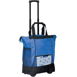 Goodhope Bags On The Go Rolling Tote Bag, Blue