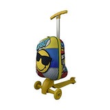 ATM Kid's Super Cool Smiley Scootie Luggage