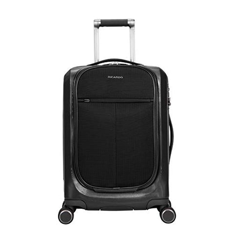 Ricardo Cupertino 20-inch Spinner Carry-On in Black