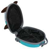 Emmzoe Kids & Toddler 15” Carry On Animal Trolley Hardshell Luggage - Lightweight EVA, Dent