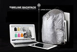 Lifeix Timeline Waterproof Laptop Backpack, Small, Black