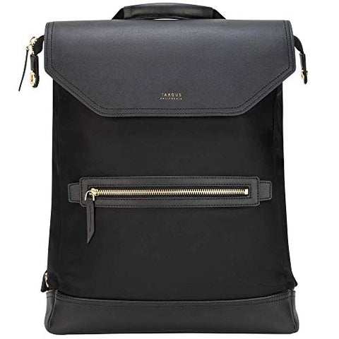 Targus Newport Convertible 2-in-1 Backpack Purse Bag, Sleek Professional Business Messenger Backpack, Protective Sleeve fits 15-Inch Laptop and Tablet, Black (TSB965GL)