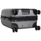 Kenneth Cole Reaction Flying Axis Collection Lightweight Hardside Expandable 8-Wheel Spinner Luggage, Silver, 20-Inch Carry On