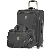 Travelpro Crew 11 2 Piece Set Of 22 Upright And Deluxe Tote Black