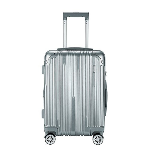 TPRC 20" "Nurmi Collection" Premium 8-Wheel Carry-On Luggage with TSA Lock System