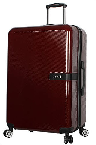 Nicole Miller New York Ria Collection Hardside 28" Luggage Spinner (28 in, Ria Burgundy)