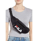 Fila Unisex Fanny Pack, Black, 1 Size