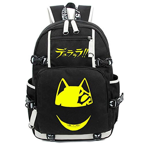 Siawasey Anime Durarara!! Cosplay Bookbag Backpack Shoulder Bag School Bag
