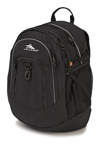 High Sierra Fatboy Backpack, Black