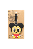 Set of 3 - Super Cute Kawaii Cartoon Silicone Travel Luggage ID Tag for Bags Suitcases (Assorted)