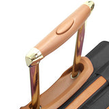 Steve Madden Luggage Large Softside 28" Expandable Suitcase With Spinner Wheels (Global Black)