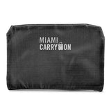 Miami CarryOn Set of 6 Packing Cubes, Luggage Organizer - 3 Cubes + 3 Pouches
