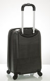 Rockland 20 Inch Polycarbonate Carry On, Crocodile, One Size