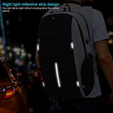 Business Laptop Backpack, HiOrange Travel Anti Theft Computer Backpack with USB Charging Port,