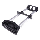 Baoblaze Portable Folding Luggage Handle Suitcase Aluminium Alloy Rod Trunk Drawbar For Delsey -