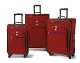 American Tourister Luggage AT Pop 3 Piece Spinner Set (One Size, Red)
