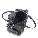 Bugatti Sartoria Top Grain Leather Sport Bag, Top Grain Leather, Black