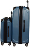Kenneth Cole Reaction 8 Wheelin Expandable Luggage Spinner Wheeled Suitcase, 2 Pc Set , 29 & 20-inch (Ocean Blue)