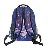 Nander Laptop Travel Backpack Gossip Koi Fish Large Capacity Business College Student School Bookbags