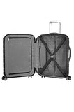 SAMSONITE Flux - Spinner 55/20 Expandable Hand Luggage, 55 cm, 44 liters, Black