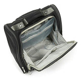 Baggallini 2 Wheel Boarding Tote, Black/Charcoal