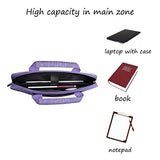 Mosiso Polyester Messenger Laptop Shoulder Bag Compatible 11.6-13.3 Inch Macbook Air, Macbook