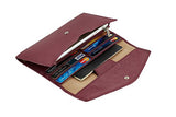 Travelambo Rfid Blocking Passport Holder Wallet & Travel Wallet Envelope Various Colors(wine red/burgundy)