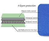 Laptop Sleeve Case 13.3 Inch, Egiant Water resistant Protective Fabric Notebook Bag with Handle for