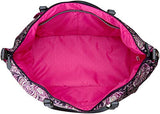 Vera Bradley Midtown Travel Bag, Polyester Twill, Lei Flowers