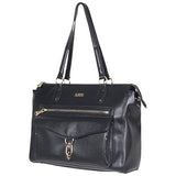 Aimee Kestenberg Women's 15" Single Compartment Wheeled with RFID Laptop Tote, Black One Size