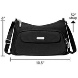 Baggallini Everyday Crossbody Bagg Bag, Black, One Size