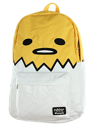 Loungefly Gudetama Big Face Backpack Yellow-White