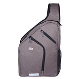 Youngerbaby Large Sturdy Crossbody Sling Bag Men Women Casual Travel Chest Bag