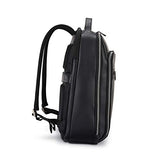 Samsonite Classic Leather Backpack, Black, One Size